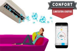 Le confort en climatisation réversible