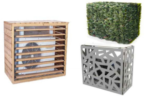 Cache pour groupe extérieur de climatisation