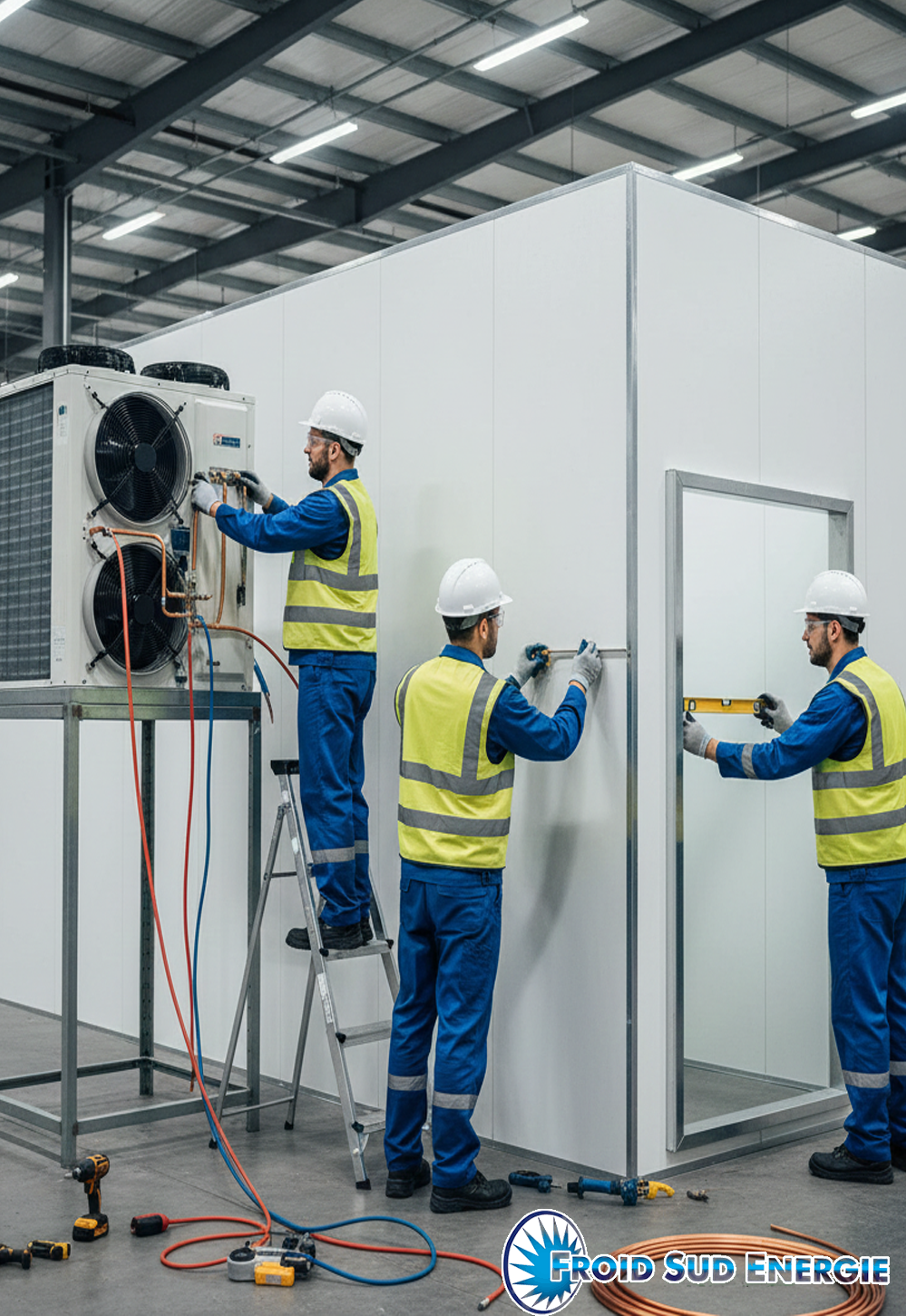 Installation chambres froides