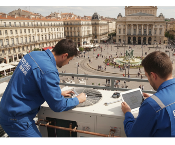 Nos techniciens de climatisation -Froid sud energie