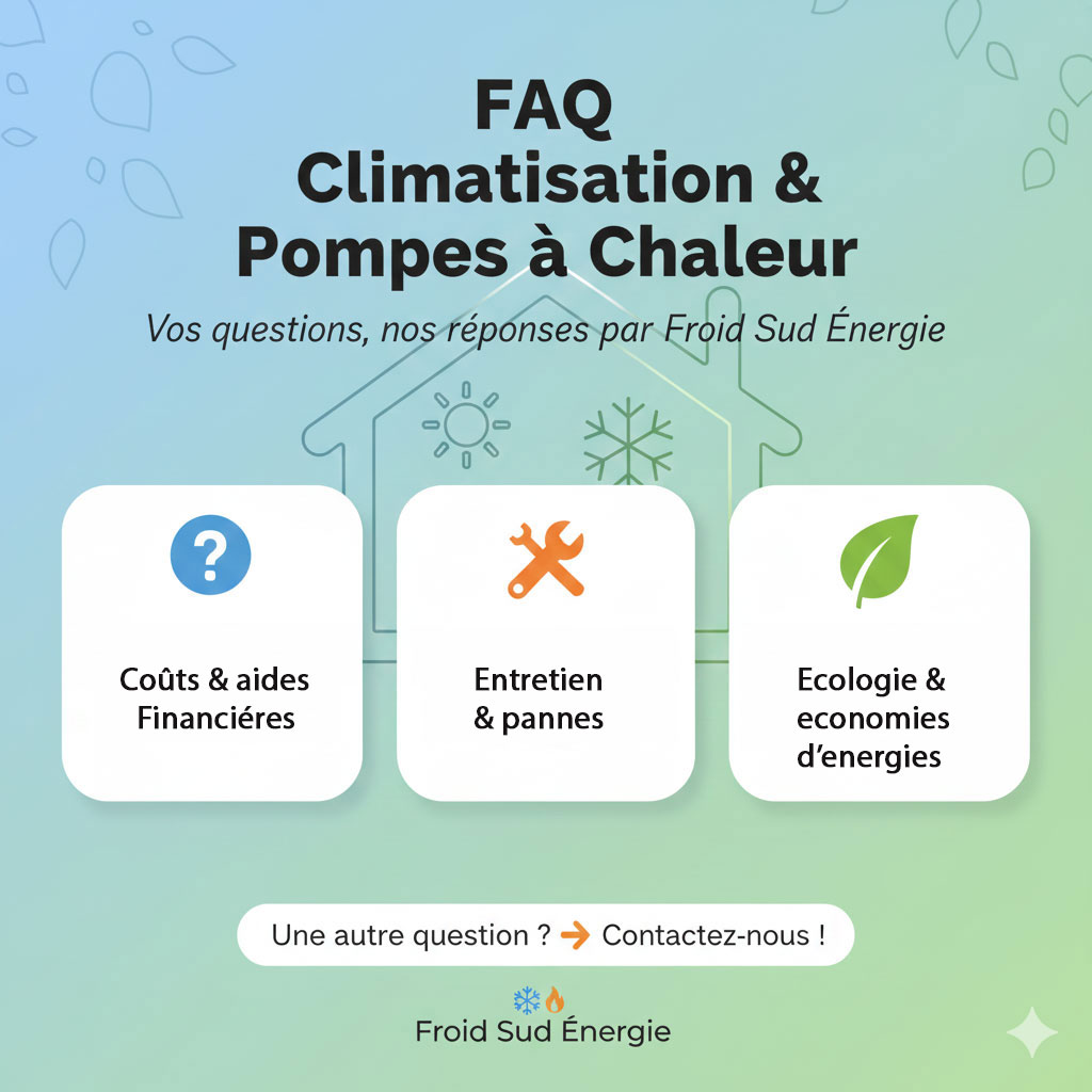 Foire au questions climatisation et pac