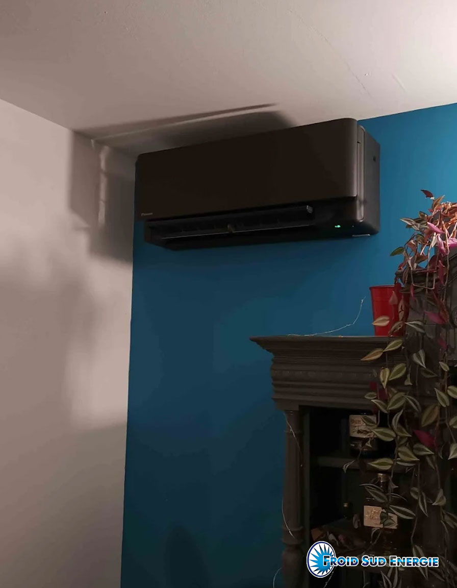 Pose d'une Climatisation Daikin a Montpellier par Froidsudenergie