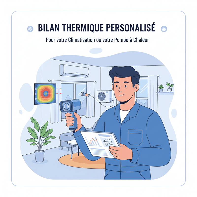 Bilan thermique climatisation et pompes a chaleur