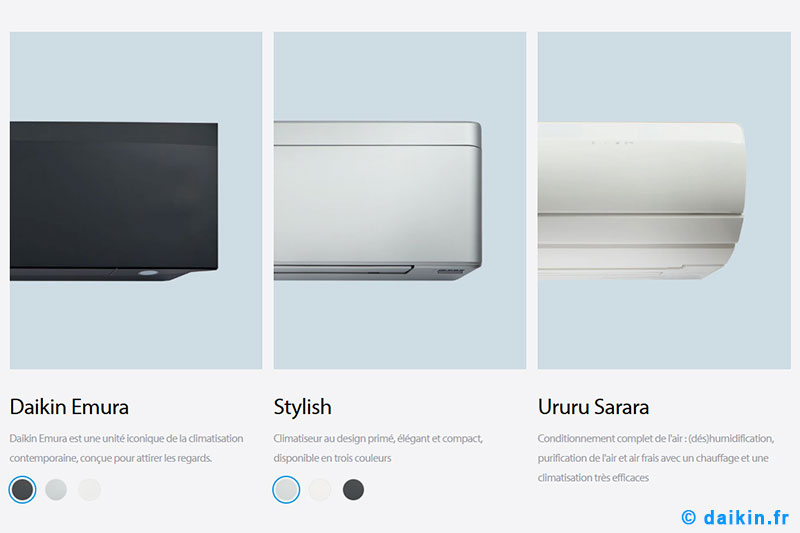 climatiseur et PAC Daikin