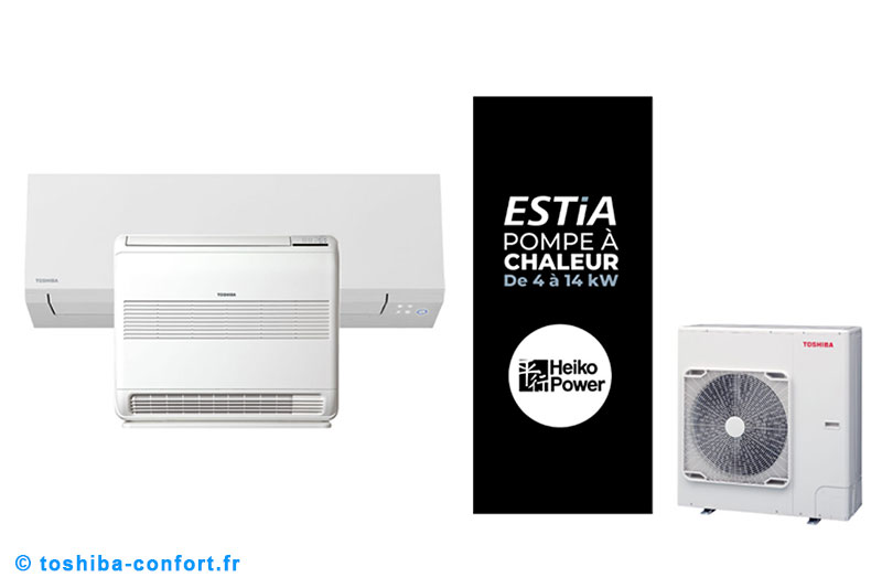 Climatiseurs et pompes à chaleur Toshiba