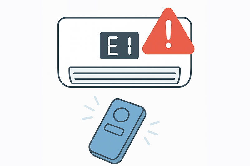 Codes pannes climatisation et pompes à chaleur