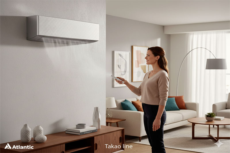 Climatiseur monosplit Atlantic Fujitsu Takao Line