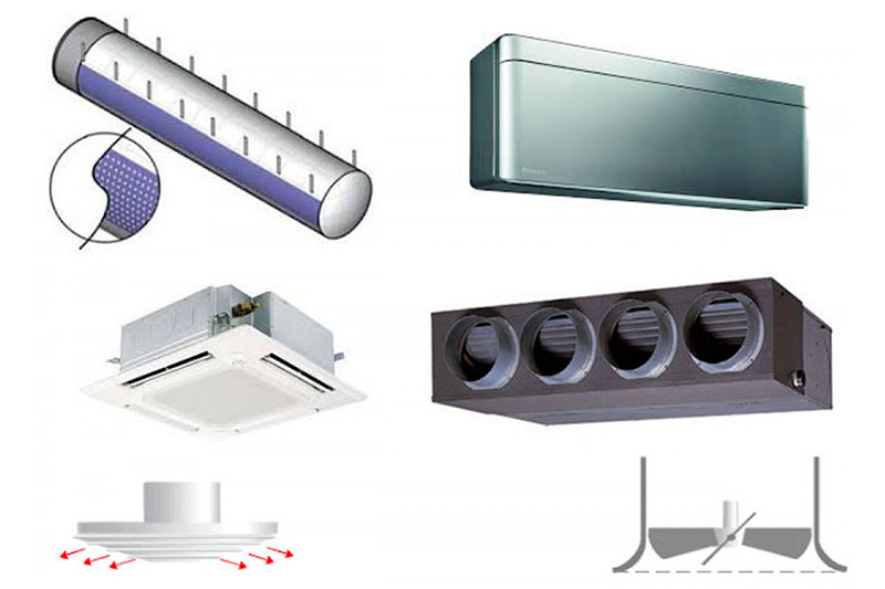 diffusion de l'air en climatisation
