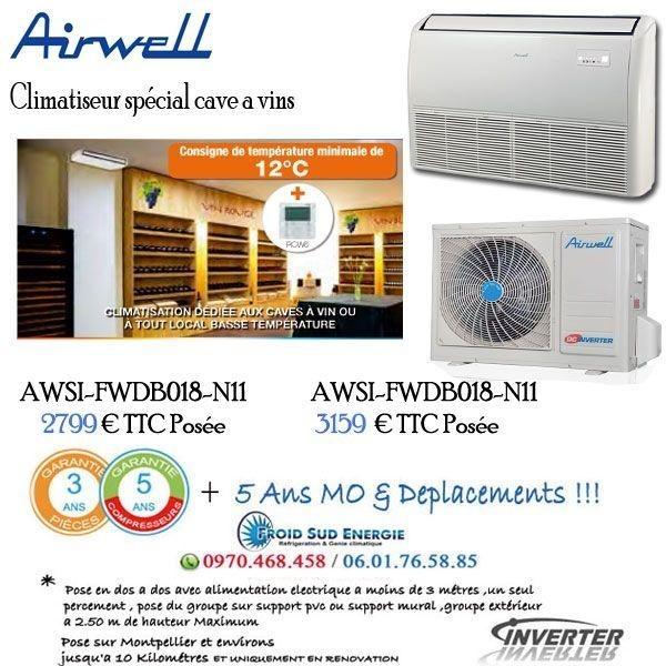 Clim airwell cave a vins FW