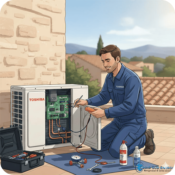 Depanneur climatisation Toshiba