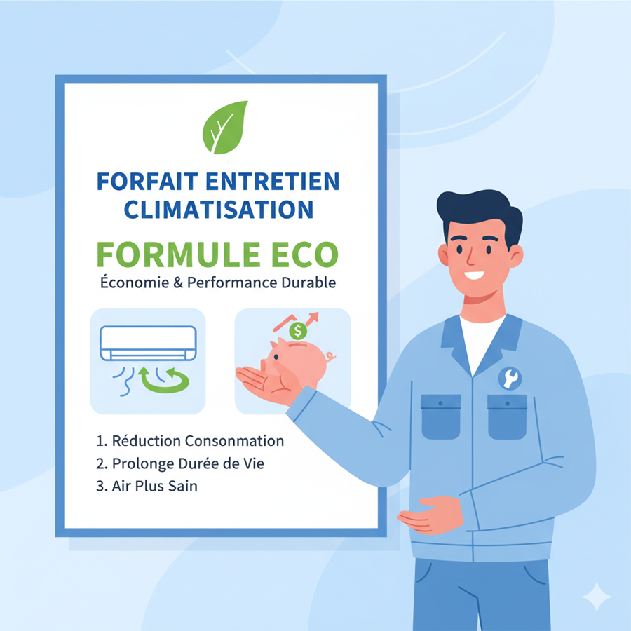 Forfait Eco entretien climatisation