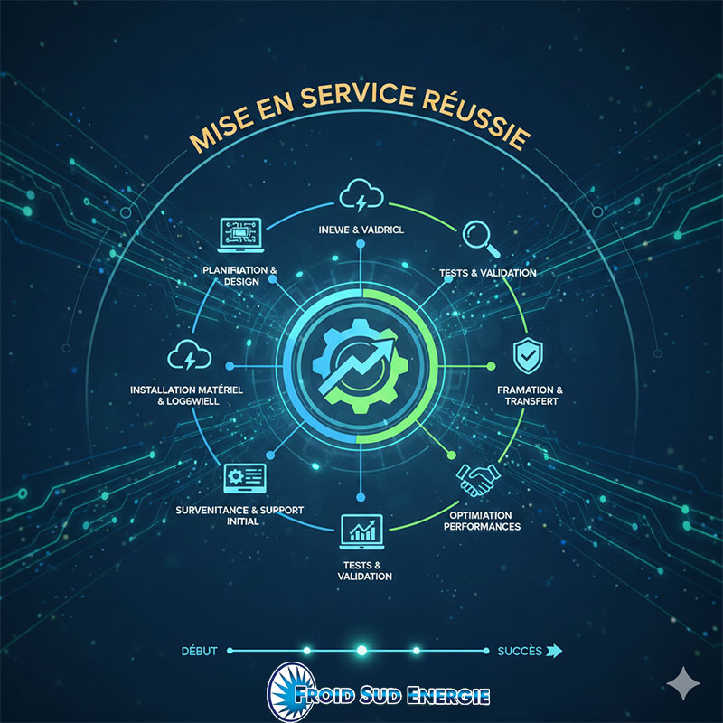 Mise en service reussie