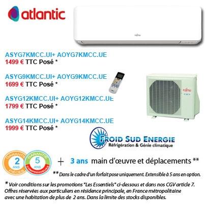 Climatisation Atlantic Takao M2