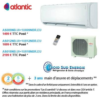 Climatisation Atlantic Zenkeo Confort