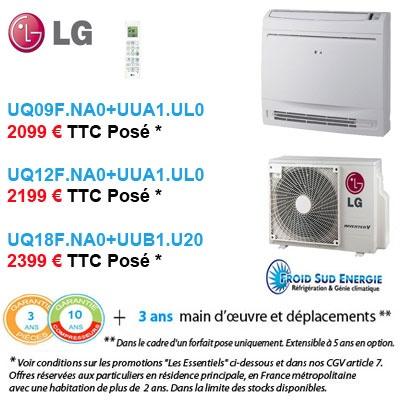 Climatisation LG Console
