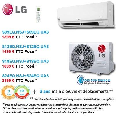 Climatisation LG STANDARD