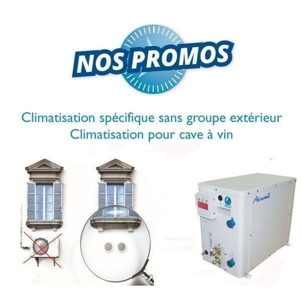 Climatisation sans groupe extérieur et climatisation pour cave à vin promo