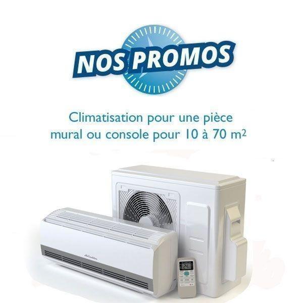 Promotions clim monosplit réversible inverter 