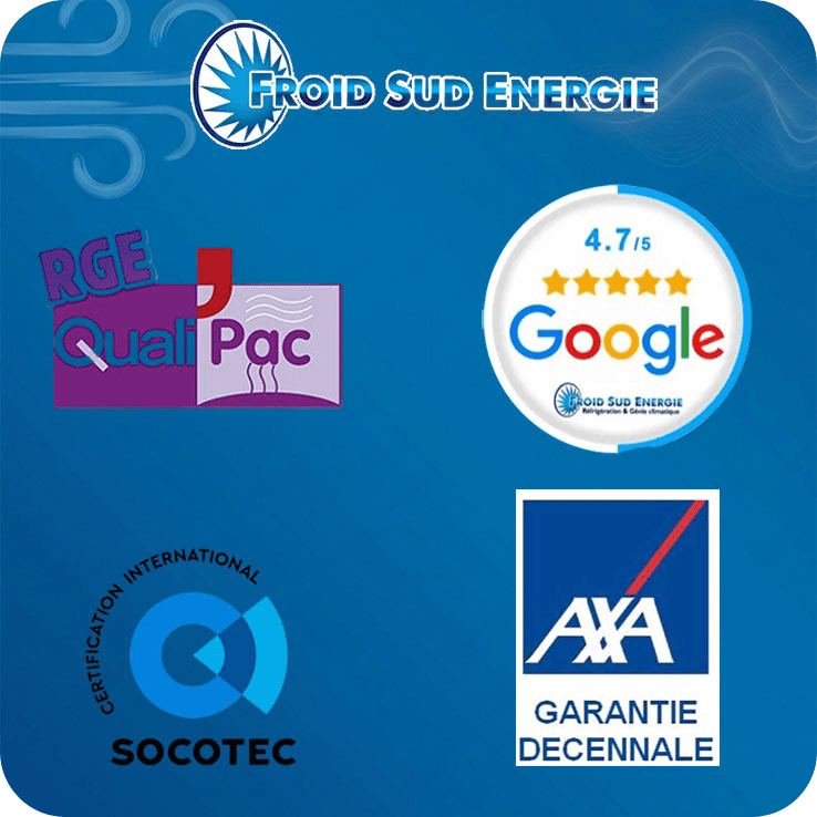 Qualifications et assurances FroidSudEnergie