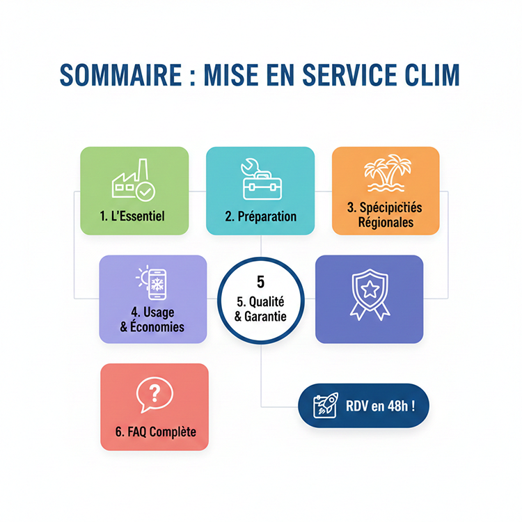 Mise en service clim Montpellier