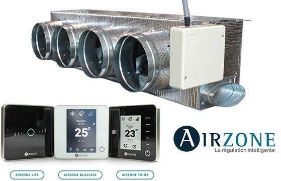 Plenum Airzone climatiseurs Inverter