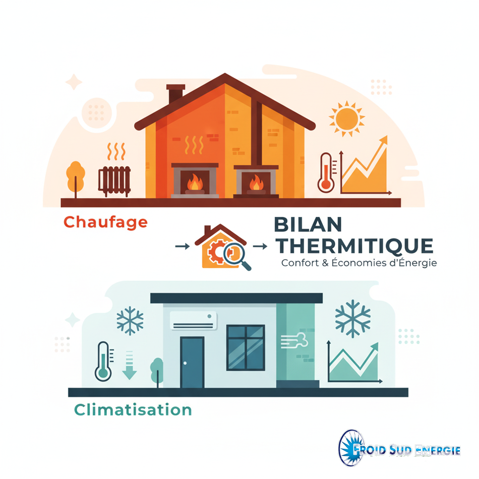 bilan thermique chauffage etclim