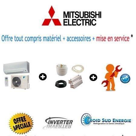 clim pret a poser Mitsubishi-electric