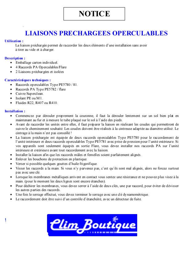 installer son climatiseur prêt à poser